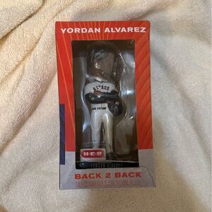 Houston Astros Yordan Alvarez Back To Back Bobble Head Baseball MLB NWT